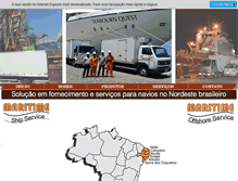 Tablet Screenshot of maritimess.com.br